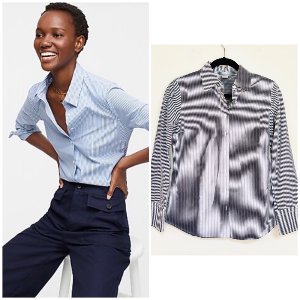 J.Crew Slim Fit Cotton Button Down Shirt